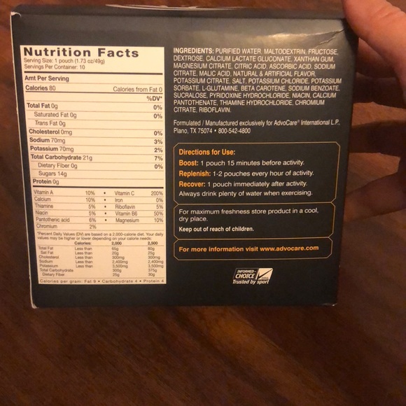 AdvoCare Rehydrate Gel - Picture 4 of 5